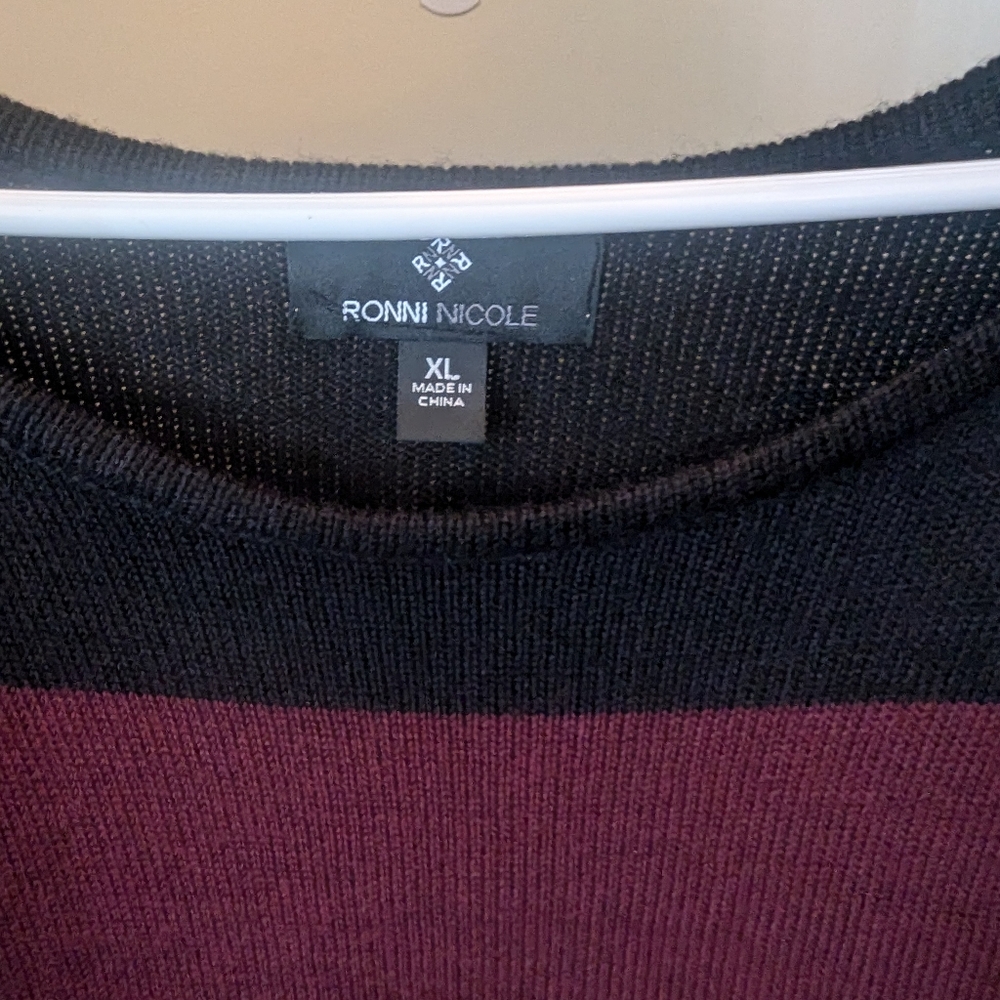 Ronni Nicole Size XL Sweater Dress - Picture 3 of 5